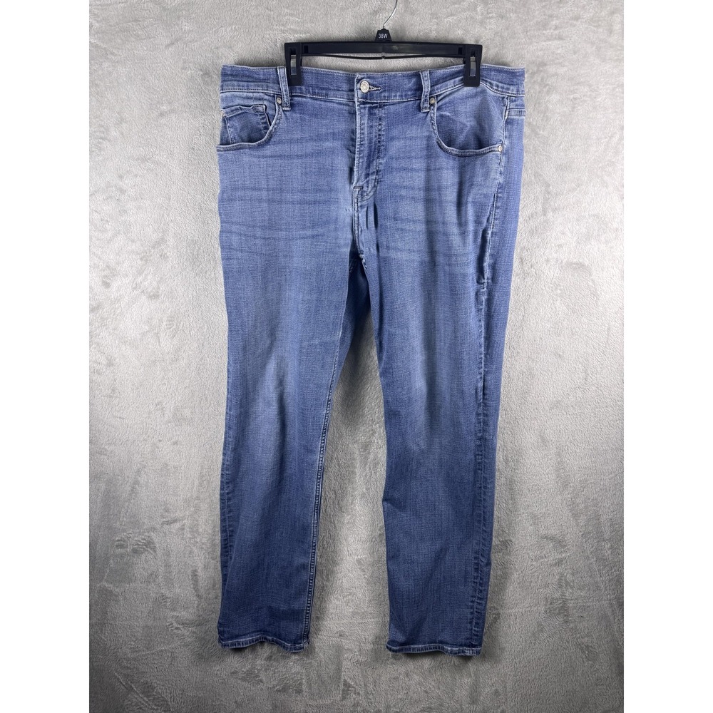 7 For All Mankind Austyn Jeans Mens 38x32 Blue Relaxed Fit Straight Denim Pants